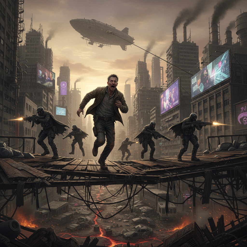 Stephen King’s Running Man Gets Gritty Reboot with Edgar Wright