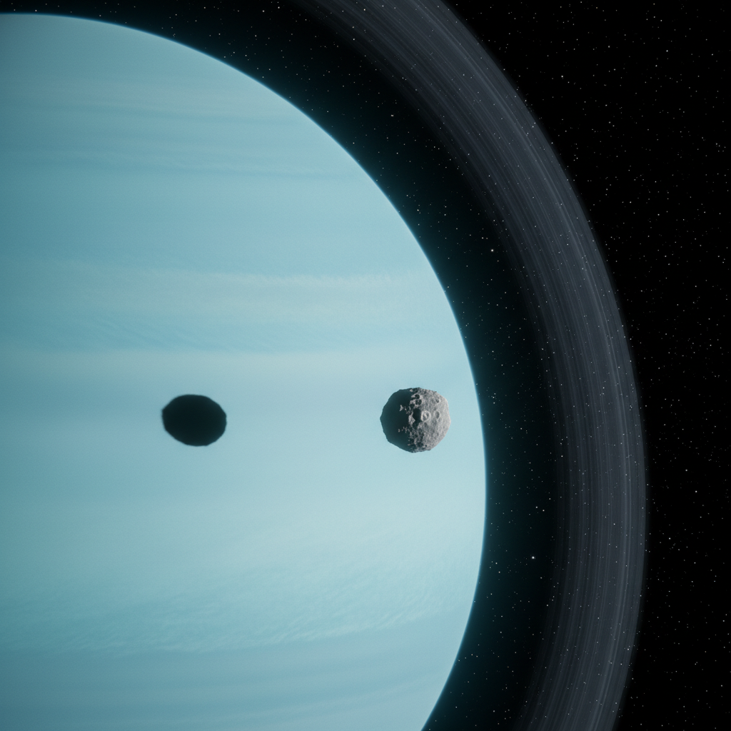 Uranus’ Mystery Moon Discovered in Infrared Light