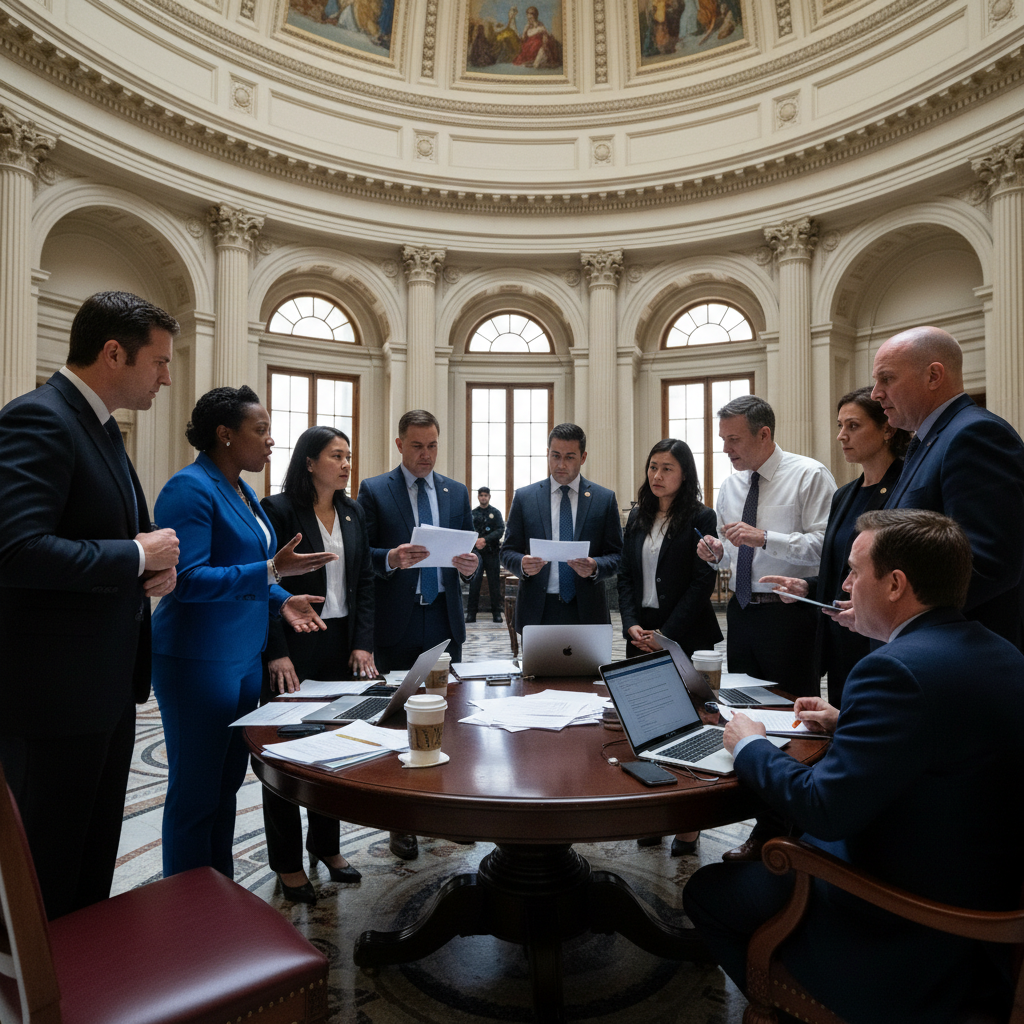 Texas Democrat Abruptly Exits Call, Claims Legal Threat Over Participation