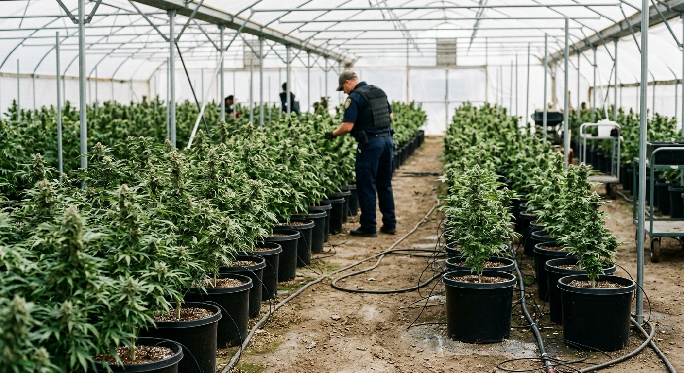 Oklahoma State Agents Seize Over 6,000 Marijuana Plants in Major Atoka Raid