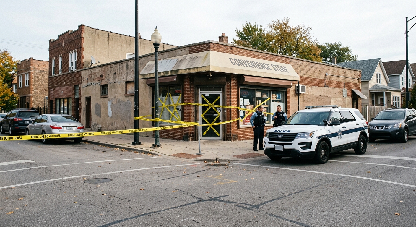Tulsa Police Investigate Shooting at Local Food Mart Involving Machete-Wielding Suspect