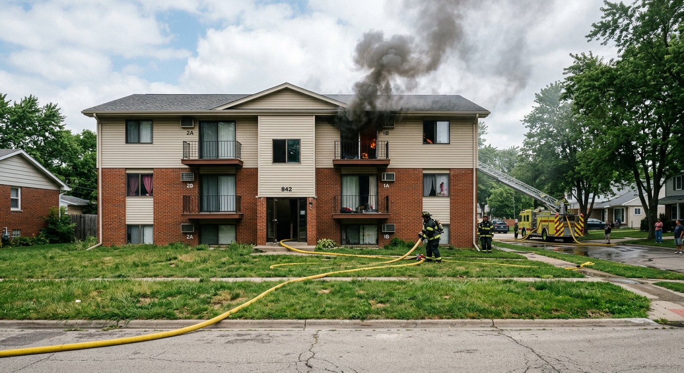 Suspected Arson Sparks Apartment Fire in Northwest Oklahoma City
